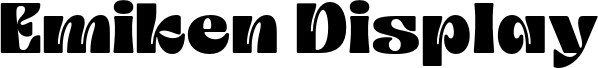 Emiken Display Regular