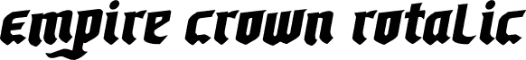 Empire Crown Rotalic