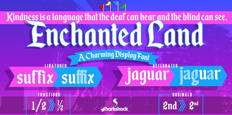Enchanted Land Schriftart