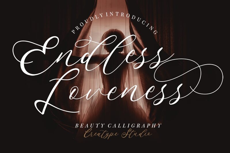 Endless Loveness Czcionka