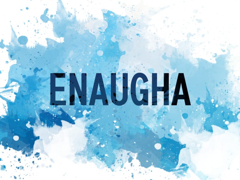e Enougha الخط