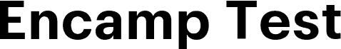 Encamp Test Bold
