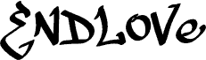 Endlove font