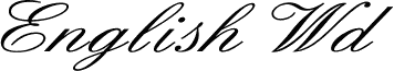 English Wd