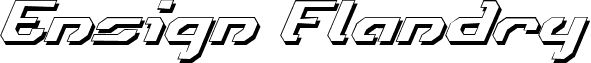 Ensign Flandry Shadow Italic
