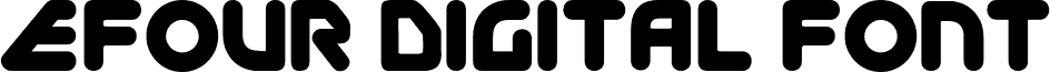 Entertainment 4 Digital Font