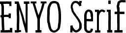 ENYO Serif Medium