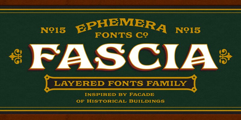 Ephemera Fascia Schriftart