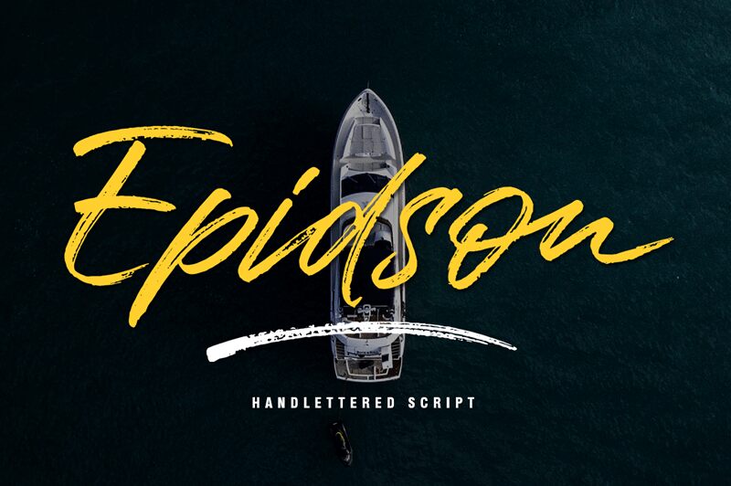 Epidson الخط