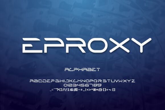 Eproxy Carattere