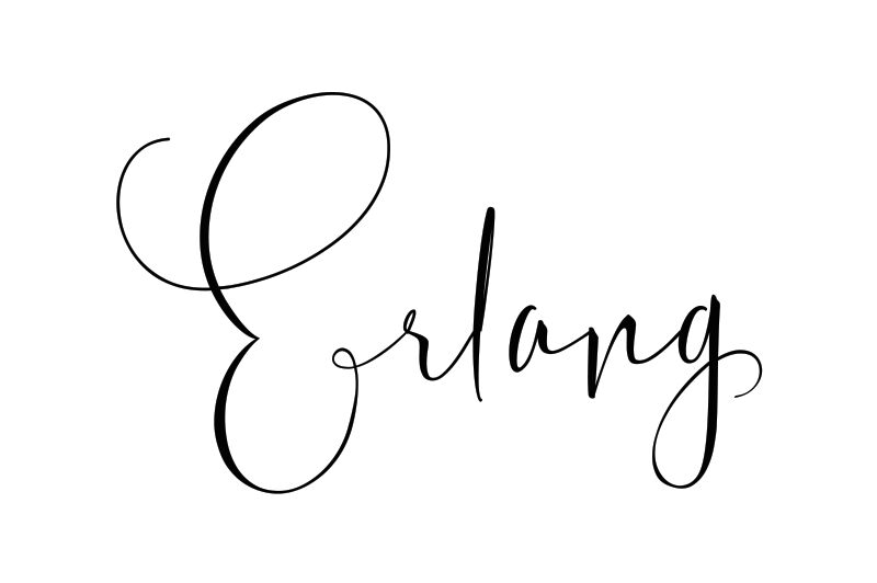 Erlang Czcionka