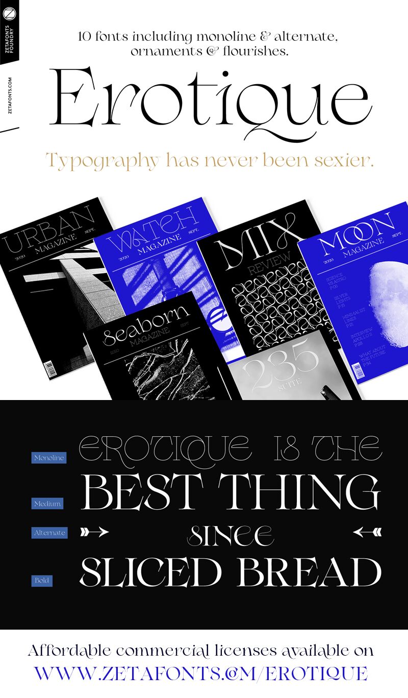 Erotique Czcionka