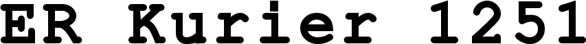 ER Kurier 1251 Bold