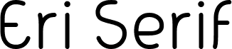Eri Serif