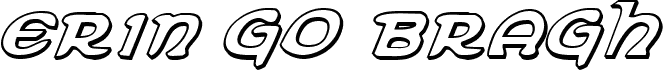 Erin Go Bragh 3D Italic