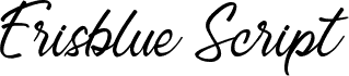 Erisblue Script Light