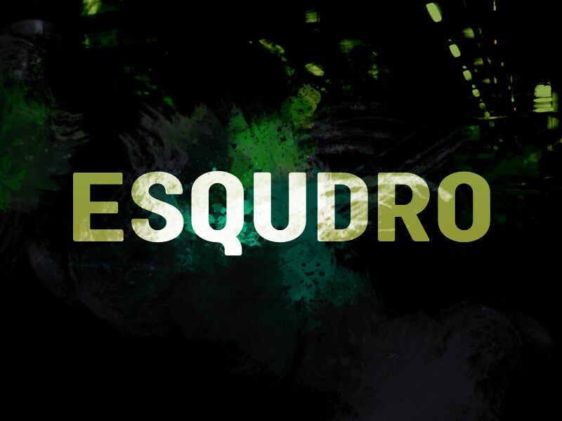 Esquadro Schriftart