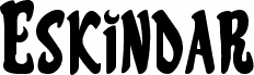 معاينة خط Eskindar Regular