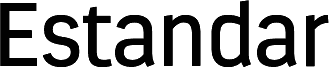 Estandar-Regular