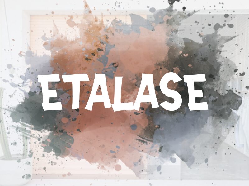 Etalase Schriftart