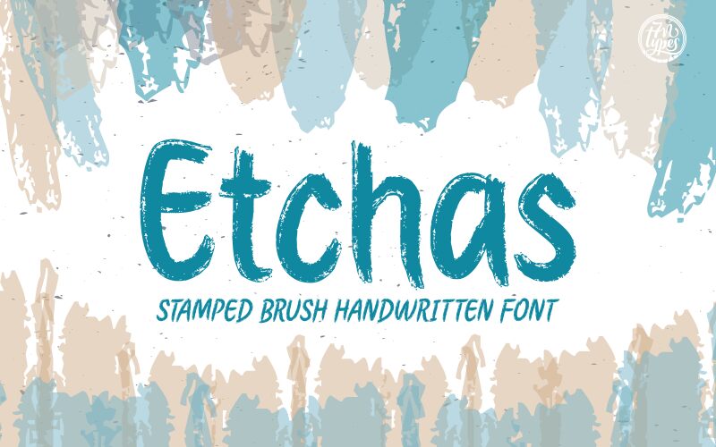 Etchas Schriftart