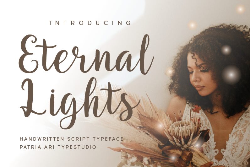 Eternal Lights Script Czcionka