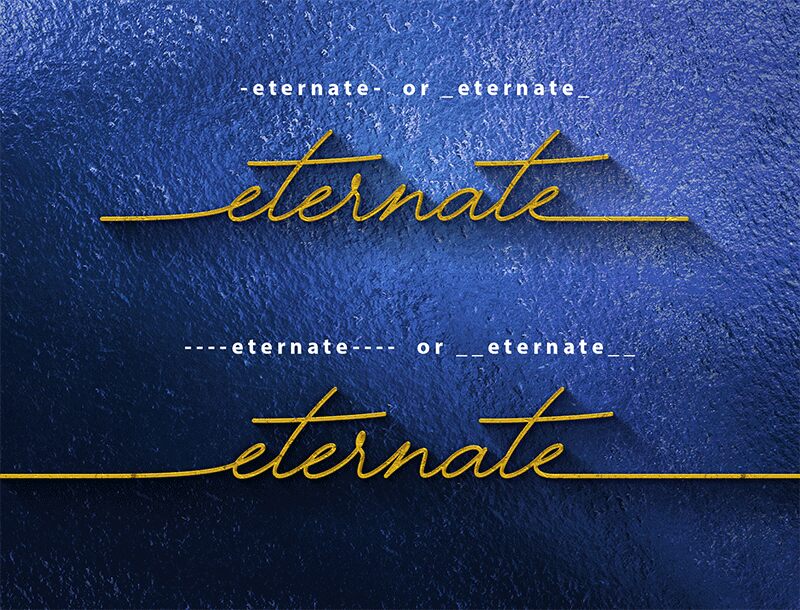 Eternate Schriftart