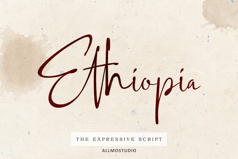 Ethiopia Schriftart
