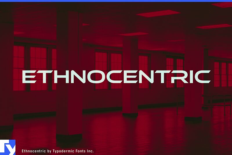 Ethnocentric Schriftart