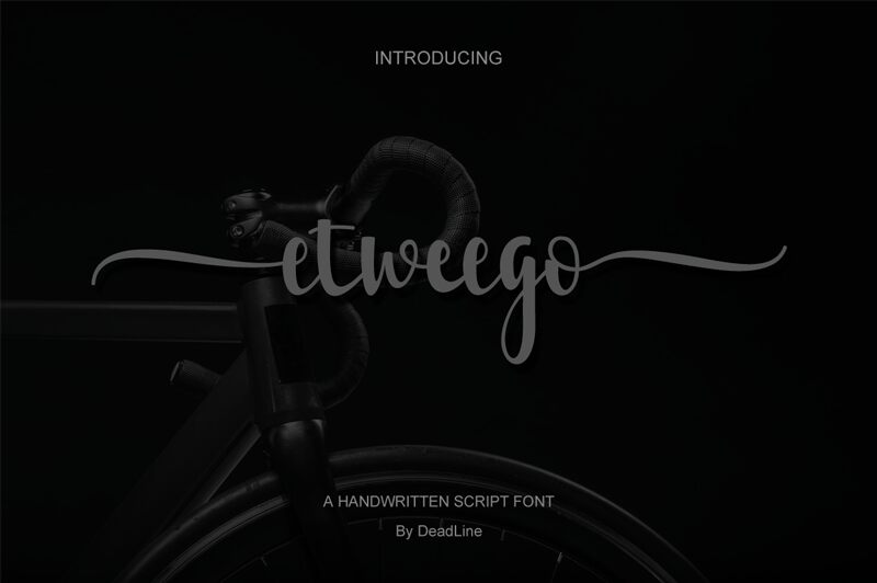 Etweego Schriftart