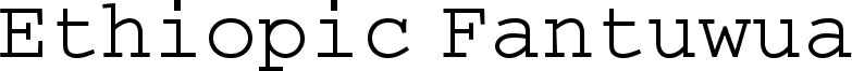 Ethiopic Fantuwua