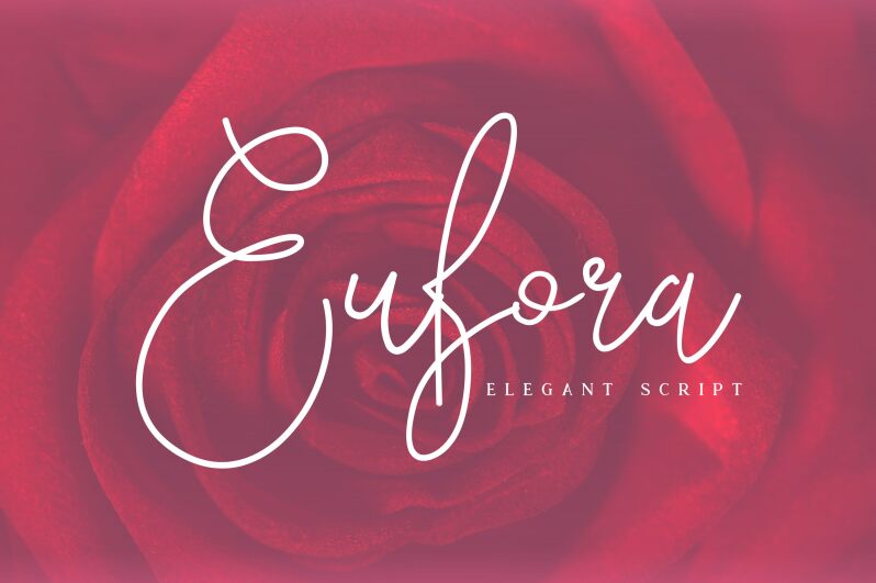 Eufora Schriftart
