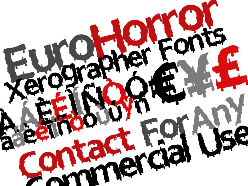 EuroHorror Carattere