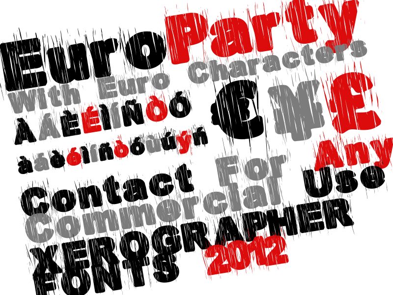 EuroParty font | Fonts2u.com