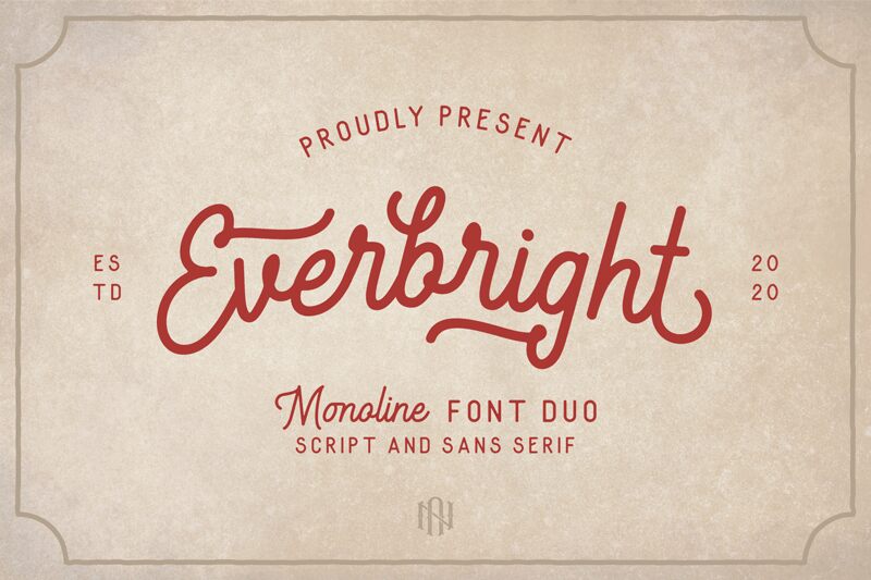 Everbright Schriftart
