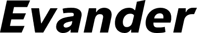 Evander ExtraBold Italic