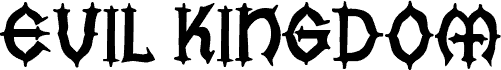 Evil Kingdom font