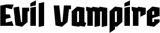 Evil Vampire