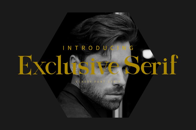 Exclusive フォント