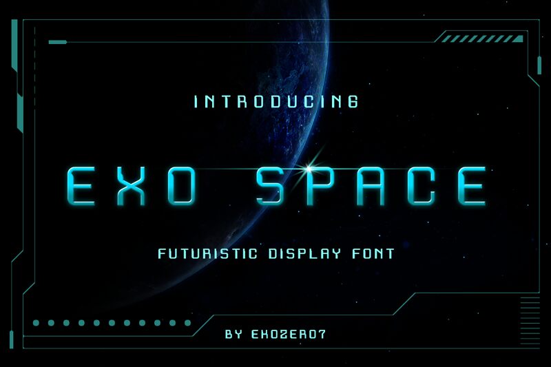 Exo Space الخط