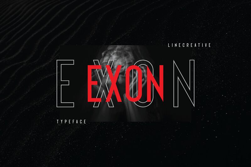 Exon Schriftart