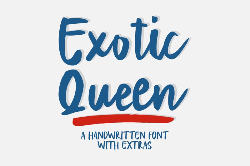 Exotic Queen Font