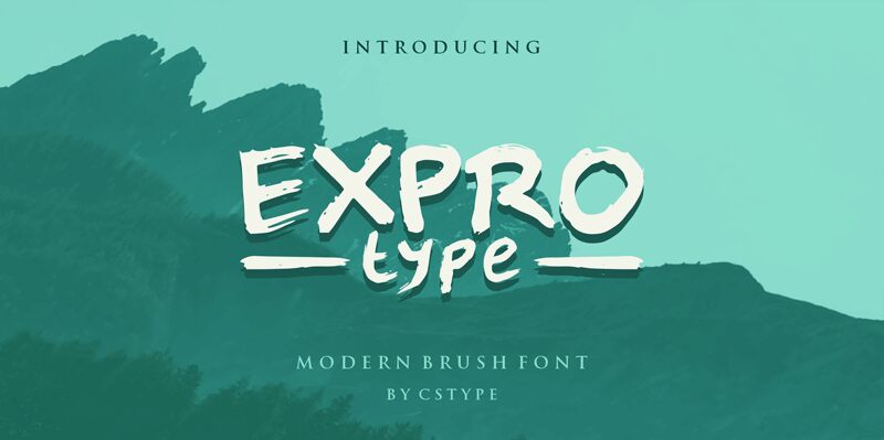 Expro Type الخط 