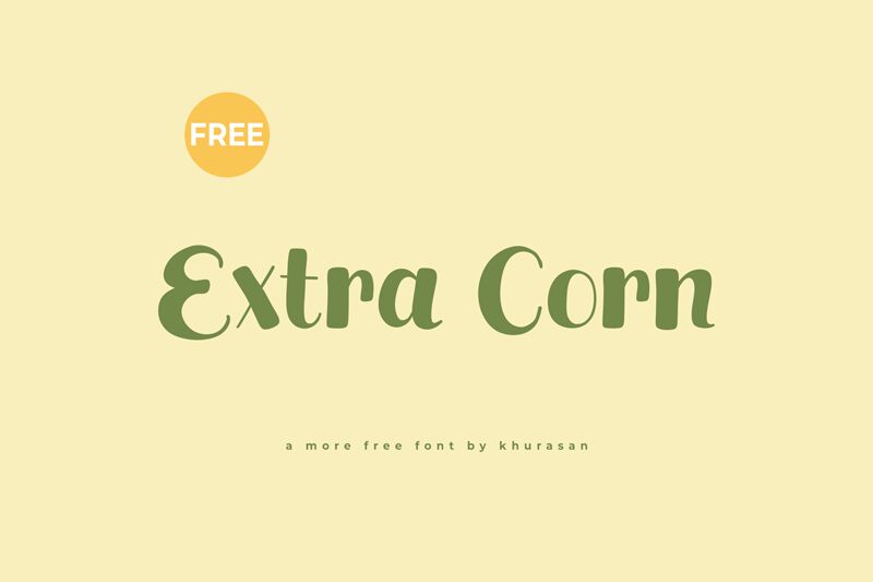 Extra Corn الخط
