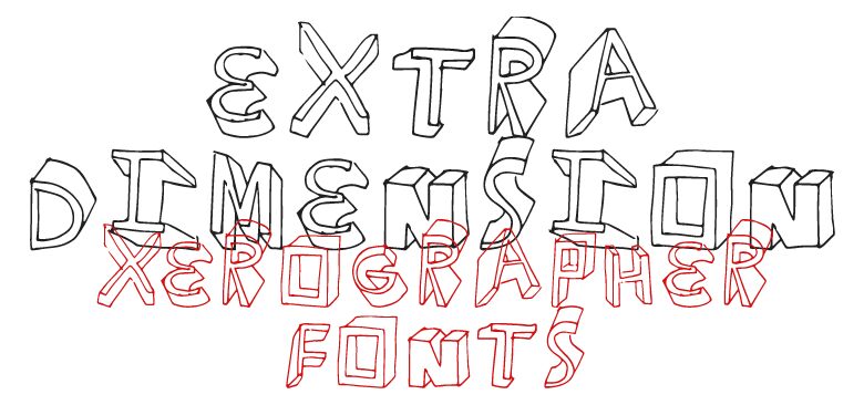 ExtraDimension Schriftart