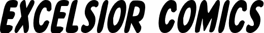 Excelsior Comics Condensed Italic