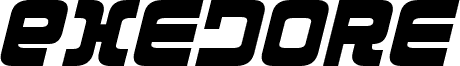Exedore Condensed Italic