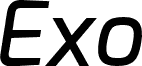 Exo Medium Italic