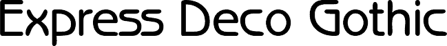 ExpressDecoGothicSSK