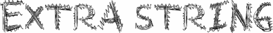 Anteprima del carattere ExtraString